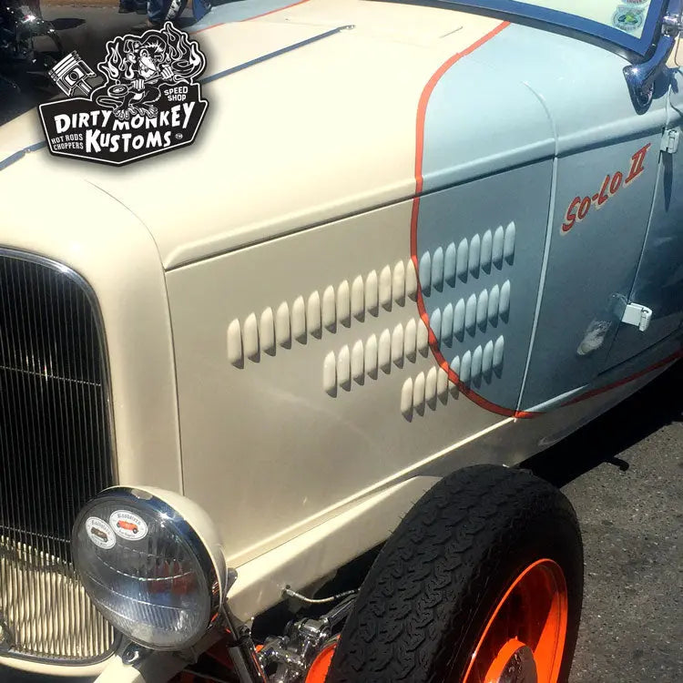 Hot Rod Louvers... not just pretty dimples