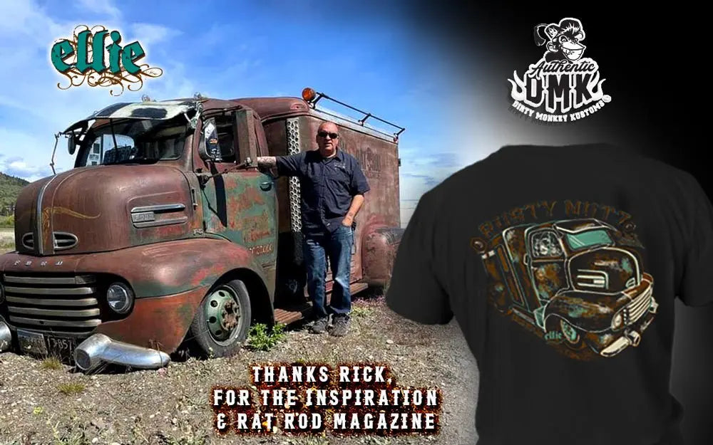 Origins of the Rat Rod - Dirty Monkey Kustoms USA GearHead Apparel