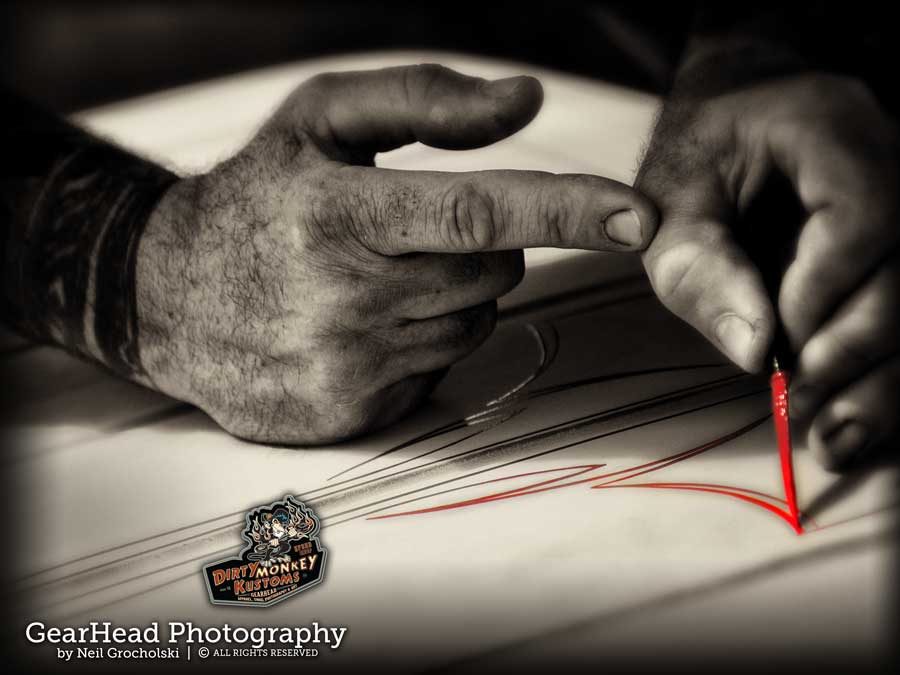 Hot Rod Pinstriping: The Fine-Line Art That Gives Custom Cars Their Attitude