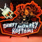 DIRTY MONKEY KUSTOMS HOTROD SPEED SHOP NEON SIGN