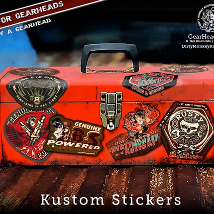 Collection image for: Hot Rod Stickers for Toolboxes, Helmets, Coolers & Other Innocent Surfaces