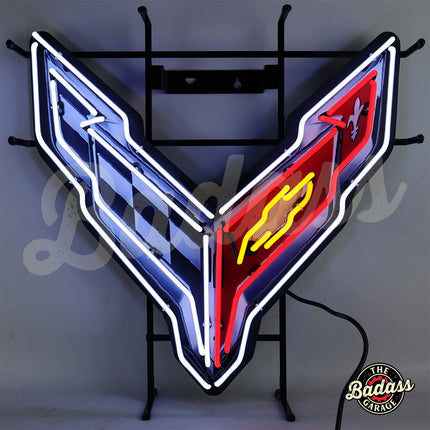Corvette C8 Next Generation Neon Sign With Backing image 0
