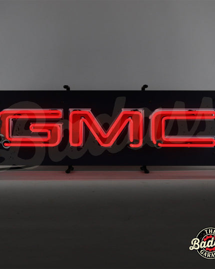 GMC Junior Neon Sign With Backing image 0