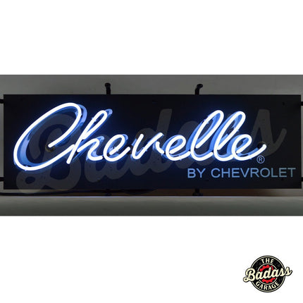Chevy Chevelle Junior Neon Sign With Backing image 0