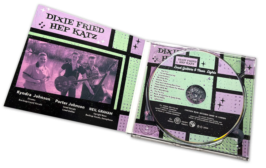 Dixie Fried Hep Katz - Loud Guitars & Neon Nights