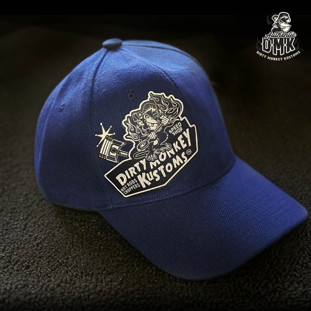 Gorra de béisbol juvenil Dirty Monkey Kustoms Speed ​​Shop