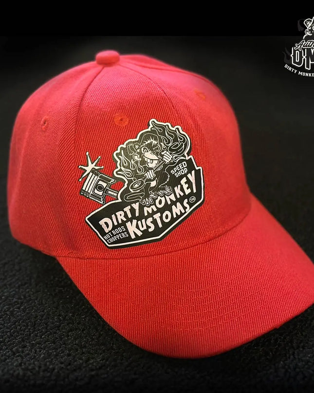 Dirty Monkey Kustoms Speed Shop - Youth Ball Cap