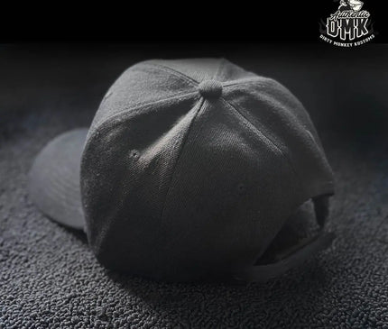 Dirty Monkey Kustoms - Piston GearHead Hat (Black)