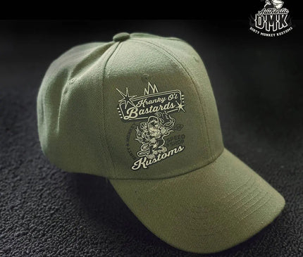 Kranky O'l Bastards - Classic GearHead Hat (Green)