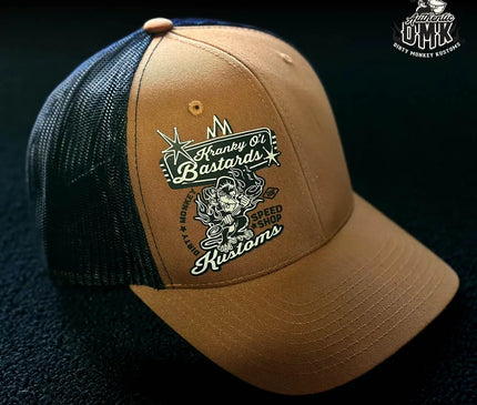 Kranky Ol Bastards Kustoms - Speed Shop Caramel Color Hat