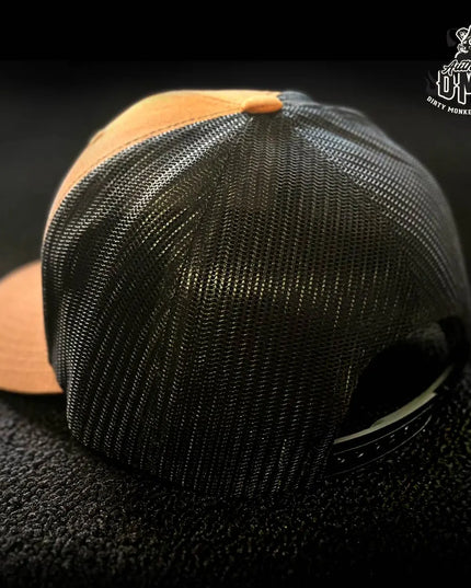 Dirty Monkey Kustoms Speed Shop - Caramel Classic Hat
