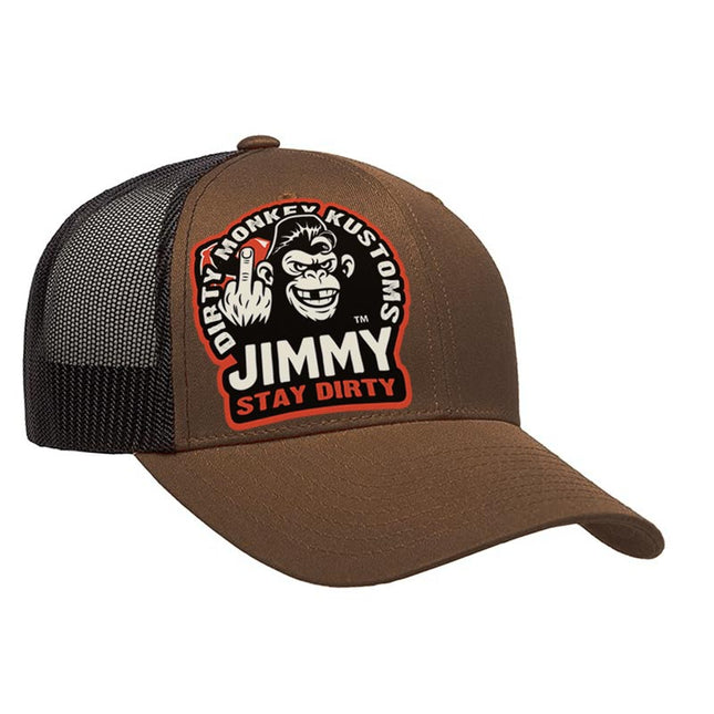 Jimmy The Dirty Monkey Hat - in Coyote / Black