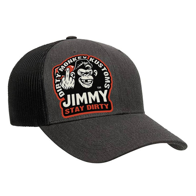 Jimmy The Dirty Monkey Hat - in Dark Heather / Black