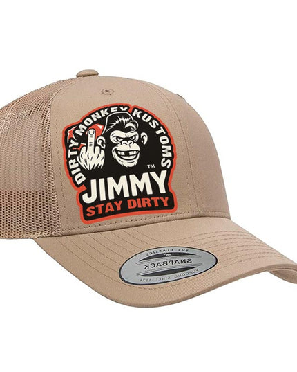 Jimmy The Dirty Monkey Hat - in Khaki