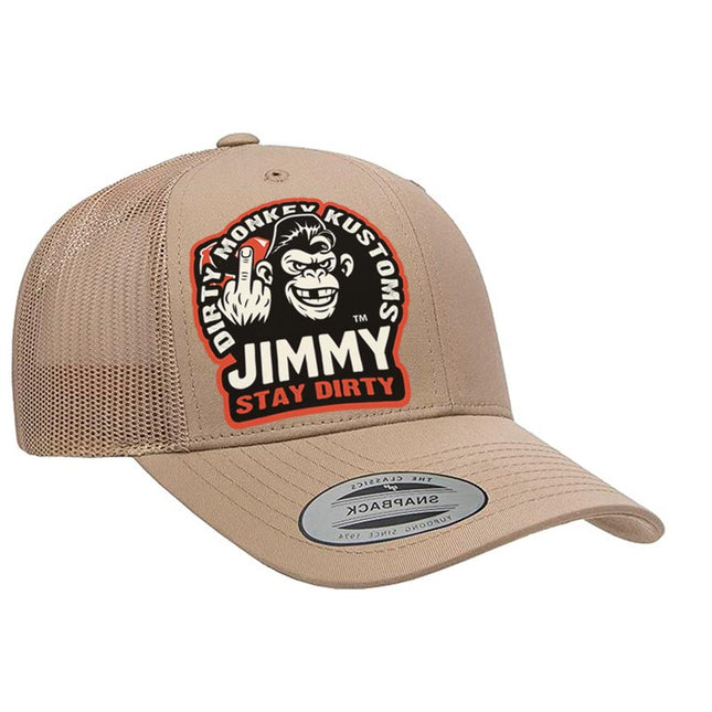 Jimmy The Dirty Monkey Hat - in Khaki