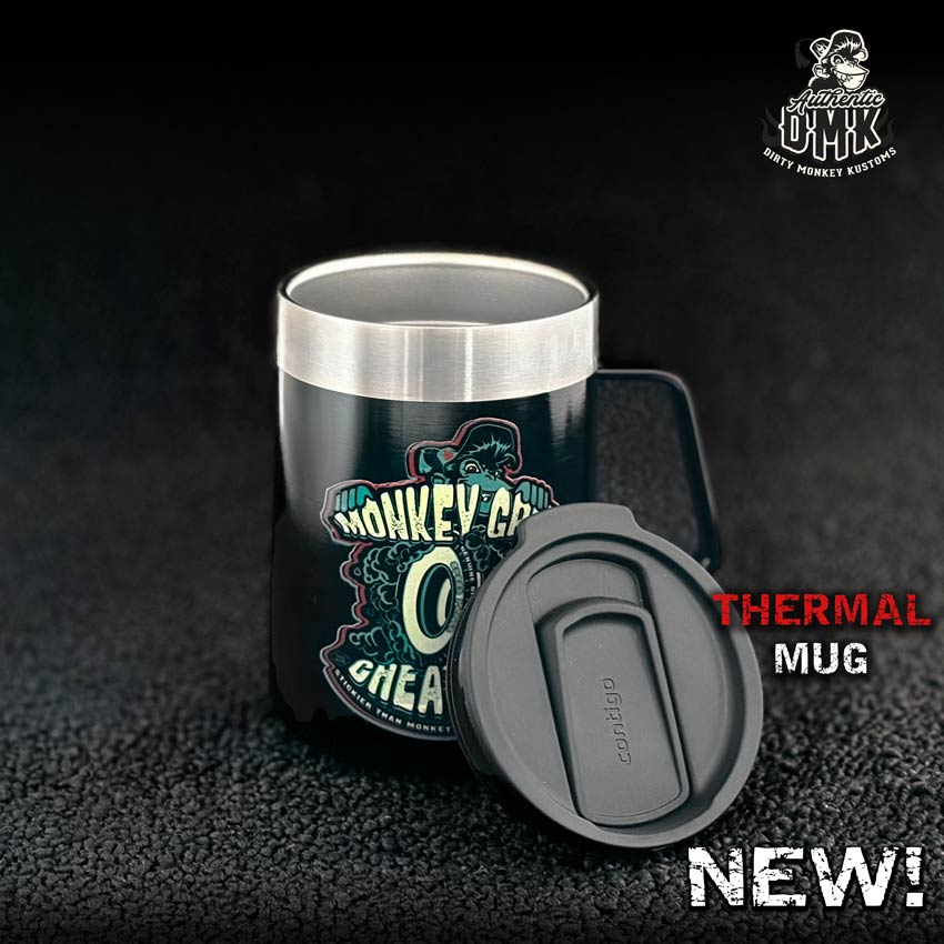 Monkey Grip - Taza térmica para tienda (14 oz)