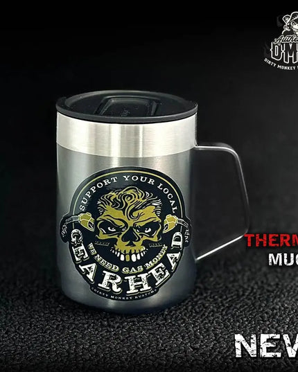 地元のギアヘッドを応援しよう - 断熱メカニックコーヒーマグ