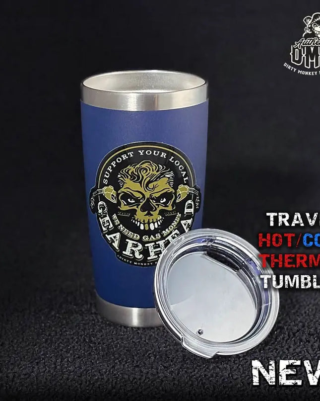 Support A GearHead - Travel Tumbler