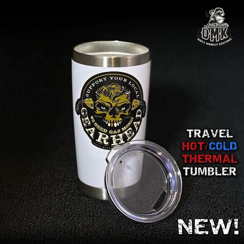 Support A GearHead - Travel Tumbler