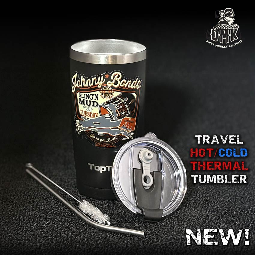 Johnny Bondo - Travel Drink Tumbler