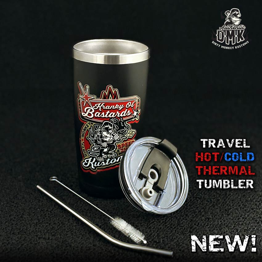 Kranky Ol' Bastards - Travel Drink Tumbler