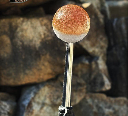 Fast Ball - Copper Metal Flake Shifter Knob - 03