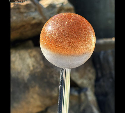 Fast Ball - Copper Metal Flake Shifter Knob - 03
