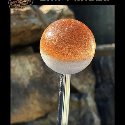 Fast Ball - Copper Metal Flake Shifter Knob - 03