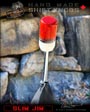 Slim Jim - Red Metal Flake Shifter Knob - 01