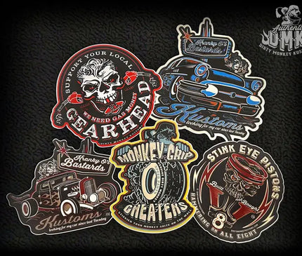 GearHead - Tool Box Sticker 5 PACK v3