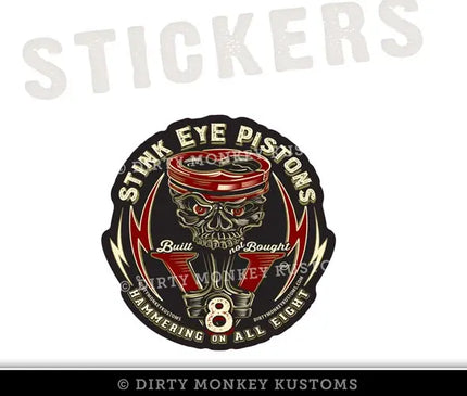 Stink Eye Pistons - Sticker