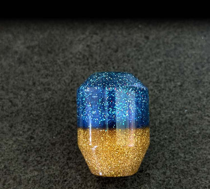 1 oz. - Blue Kustom Kulture Metal Flake Shifter Knob - 7