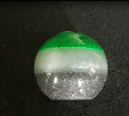 'Juicy' Fast Ball - Green Retro Metal Flake Shifter Knob - 4