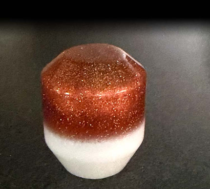 Low Ball - Copper Muscle Car Metal Flake Shifter Knob - 12