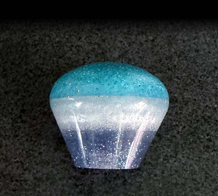 O'l Skool Classic Blue Custom Car Shifter Knob - 6