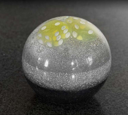 'High Roller' Canon Ball - Silver Metal Flake Shifter Knob - 4