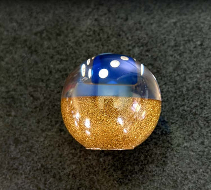 'Lucky Dice' Fast Ball - Metal Flake Shifter Knob - 5