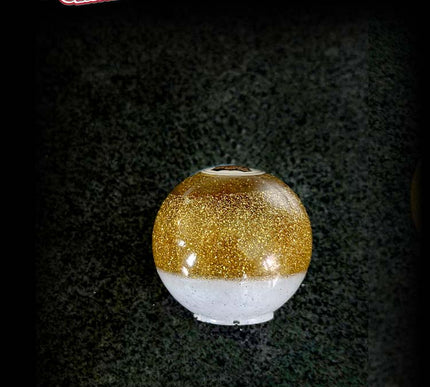 Jaw Breaker - Deluxe - 'Pacific 66' Gold Metal Flake Shifter Knob - 7