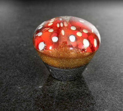 'Lucky' O'l Skool - Classic Metal Flake Shifter Knob - 1