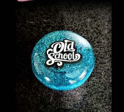 O'l Skool Deluxe - 'Old School' - Classic Metal Flake Shifter Knob - 2