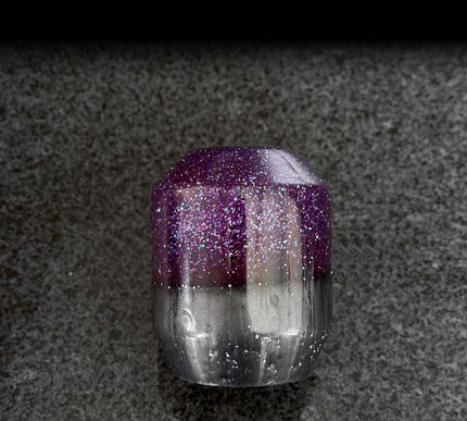 1 oz. - Purple Kustom Kulture Metal Flake Shifter Knob - 4