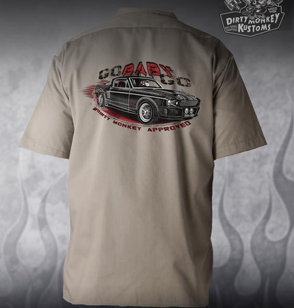 Eleanor Mustang  Mechanic Shirt (Sand)