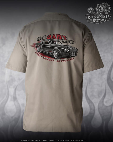 Eleanor Mustang  Mechanic Shirt (Sand)