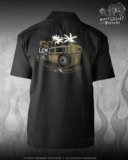 So Low Ratrod Mechanic Shirt (Black)