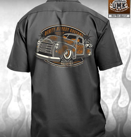 1951 GMC - mechanic shirt Dirty Monkey Kustoms