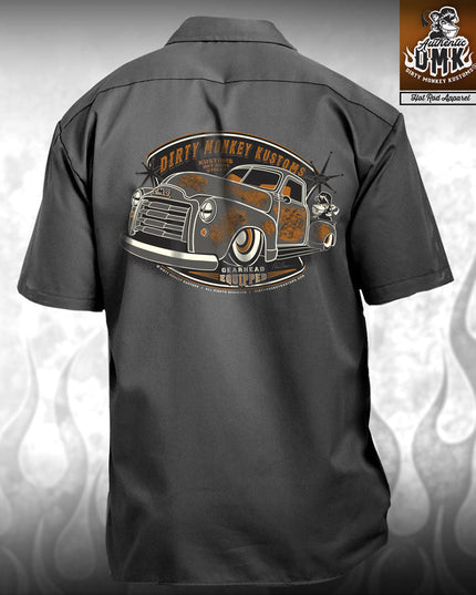 1951 GMC - mechanic shirt Dirty Monkey Kustoms