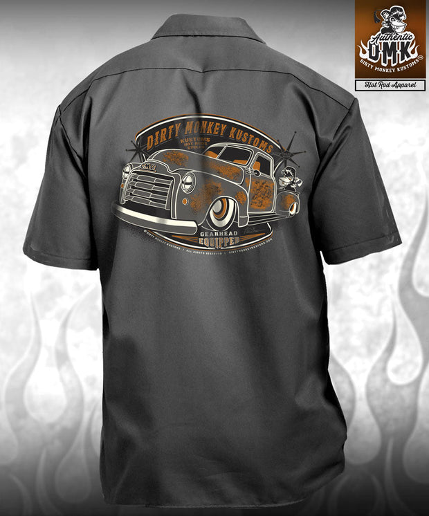 1951 GMC - mechanic shirt Dirty Monkey Kustoms