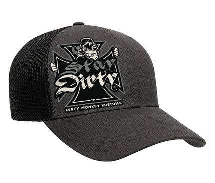 Shit Show Cycles Biker Hat - Dk Heather