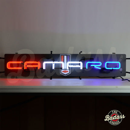 Chevy Camaro Junior Neon Sign With Backing image 0