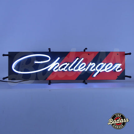 Dodge Challenger Junior Neon Sign With Backing image 0